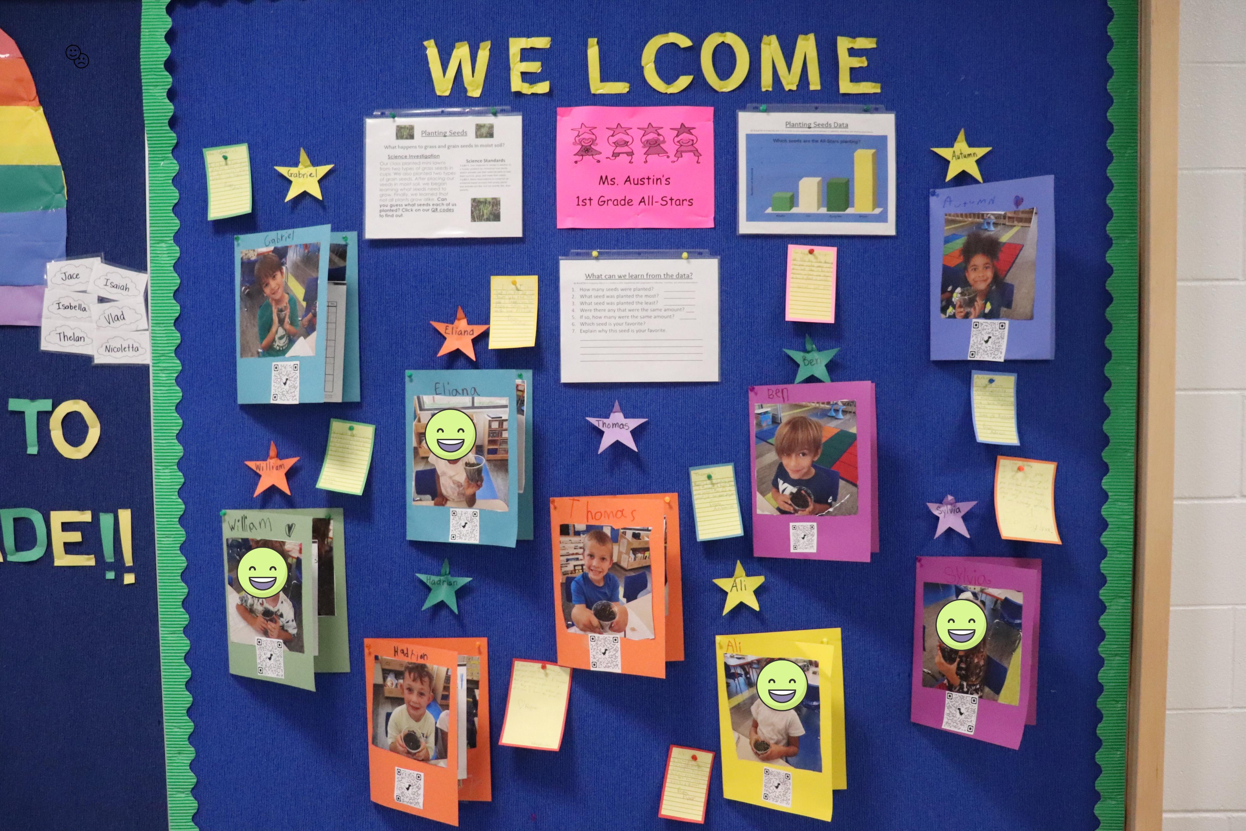 first grade qr code 