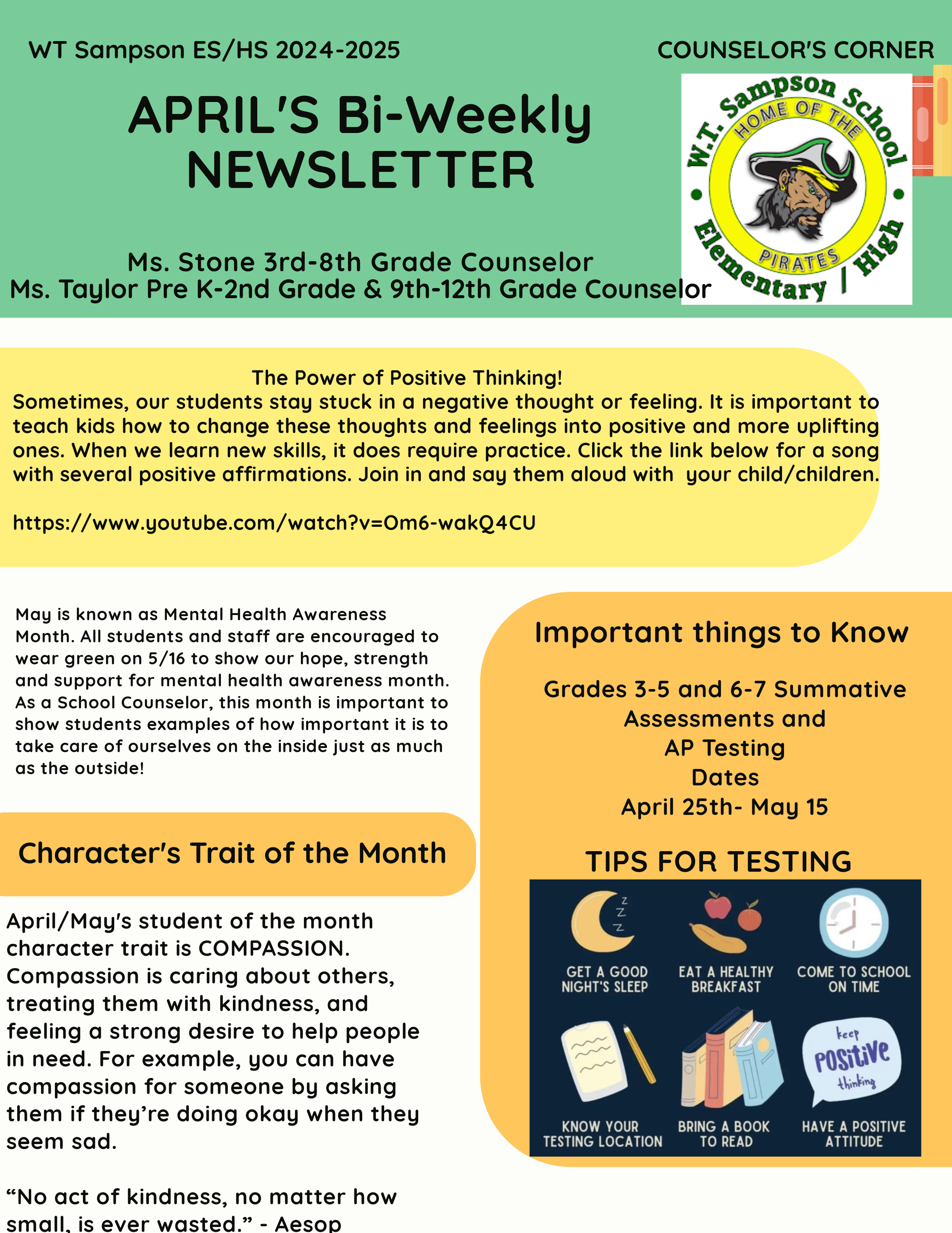 biweekly newsletter